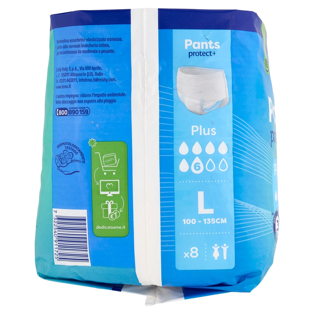 Tena Pants Plus L 8 pz